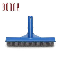 High quality cleaning equipment brushes steel swimming pool wall brush