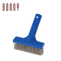High quality swimming pool cleaning wall steel wire brush easily sweep algae from walls/ floors/steps