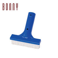 6" Wholesale China swimming pool cleaning tool 5" Wall brush with pp bristles and aluminum back@