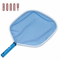 Hot sales heavy duty swimming pool pool accessories leaf rakes with nylon net and Aluminum Handle