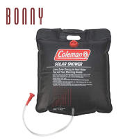 5 Gallons portable camping solar shower water outdoor solar heating 20L bag