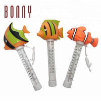 Factory delivery price floating swimming pool animal whale thermometer